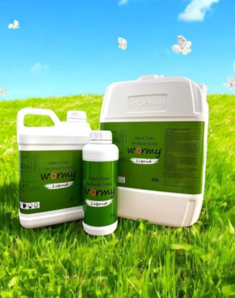 TARIM BAKANI ONAYLI GERÇEK WORMY SIVI SOLUCAN GÜBRESİ  20LT