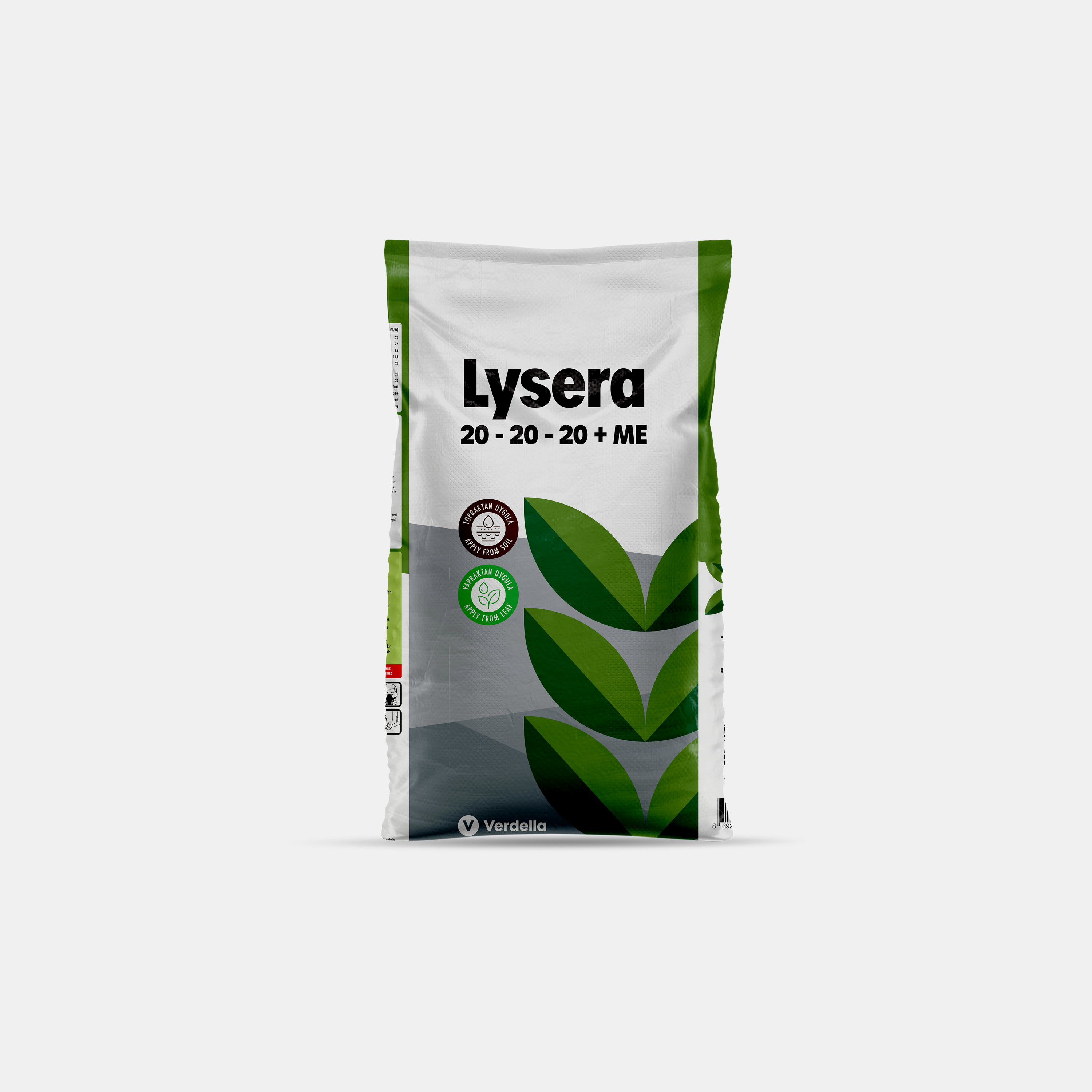 Lysera 20-20-20 +Me 20 Kg